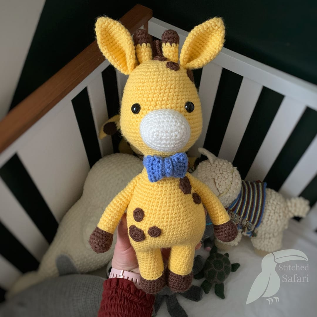 Gustav the Giraffe Crochet Pattern
