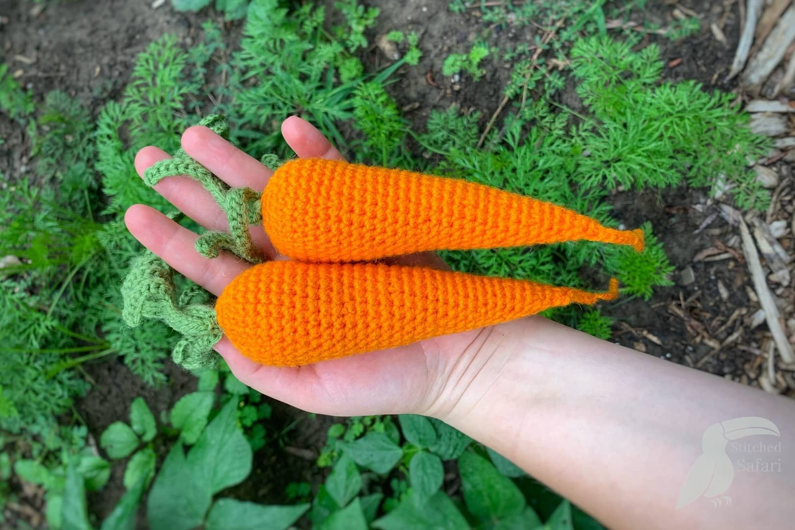 Enjoy Garden Bounty with My Free Crochet Carrot Pattern!